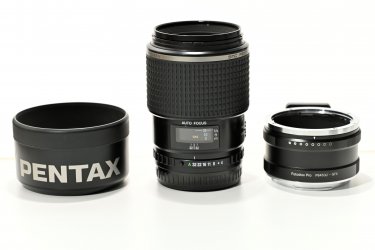 Pentax 645 120mm F4 Macro /w Fujifilm GFX Adapter $500 | The